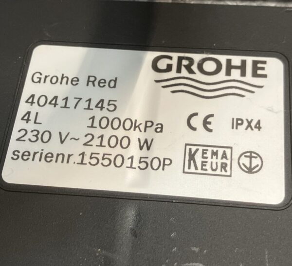 Køkkenarmatur Grohe RED kogende vand - Image 3