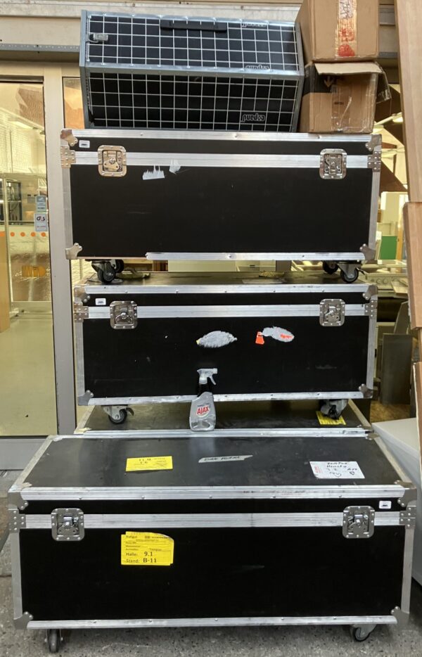 Flightcases/transportkasse. 48x123x49 cm. - Image 2